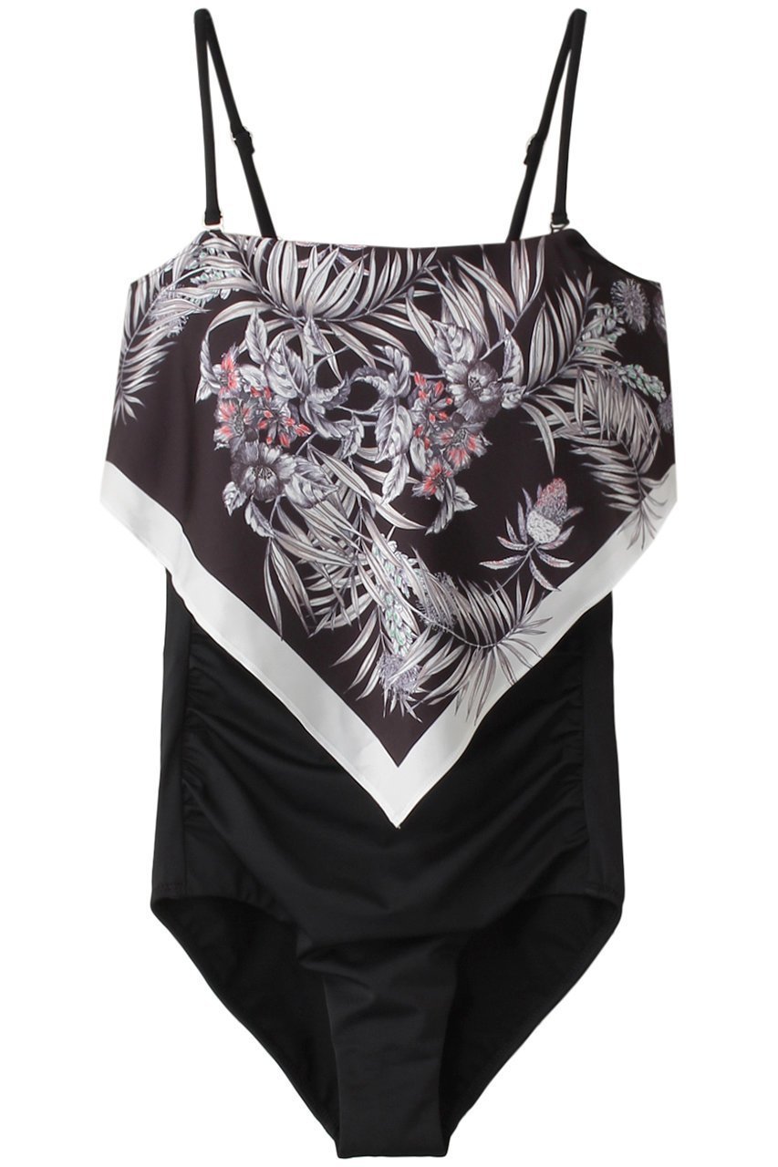 【レイール/Reir】の【San-ai Resort】スカーフ風ノンワイヤービキニ インテリア・キッズ・メンズ・レディースファッション・服の通販 founy(ファニー) 　ファッション　Fashion　レディースファッション　Fashion for Women　水着　Swimwear　レディース水着・ビーチウェア　Swimwear & Beachwear　スカーフ　Scarf, Neckwear　スポーツ　Sports, Activewear　ボトム　Bottoms, Lower Wear　リボン　Ribbon, Bow　エレガント 上品　Elegant　水着　Swimsuit, Swimwear　ブラック|ID: prp329100004956809 ipo3291000000037193944