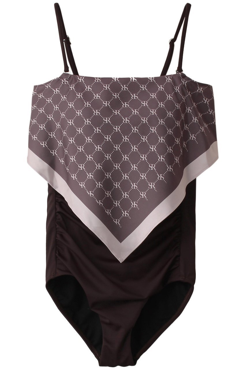 【レイール/Reir】の【San-ai Resort】スカーフ風ノンワイヤービキニ インテリア・キッズ・メンズ・レディースファッション・服の通販 founy(ファニー) 　ファッション　Fashion　レディースファッション　Fashion for Women　水着　Swimwear　レディース水着・ビーチウェア　Swimwear & Beachwear　スカーフ　Scarf, Neckwear　スポーツ　Sports, Activewear　ボトム　Bottoms, Lower Wear　リボン　Ribbon, Bow　エレガント 上品　Elegant　水着　Swimsuit, Swimwear　ブラウン|ID: prp329100004956809 ipo3291000000037193945