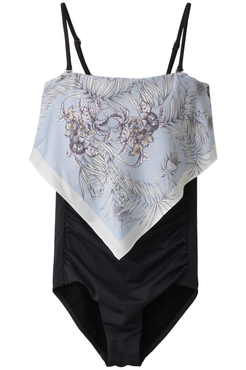 【レイール/Reir】の【San-ai Resort】スカーフ風ノンワイヤービキニ インテリア・キッズ・メンズ・レディースファッション・服の通販 founy(ファニー) 　ファッション　Fashion　レディースファッション　Fashion for Women　水着　Swimwear　レディース水着・ビーチウェア　Swimwear & Beachwear　スカーフ　Scarf, Neckwear　スポーツ　Sports, Activewear　ボトム　Bottoms, Lower Wear　リボン　Ribbon, Bow　エレガント 上品　Elegant　水着　Swimsuit, Swimwear　ブルー|ID: prp329100004956809 ipo3291000000037193946