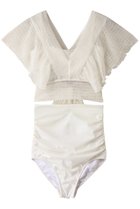 【レイール/Reir】の【San-ai Resort】シフォンレース 2点セット ホワイト|ID: prp329100004956811 ipo3291000000037193962