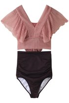 【レイール/Reir】の【San-ai Resort】シフォンレース 2点セット ピンク|ID: prp329100004956811 ipo3291000000037193964