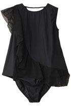 【レイール/Reir】の【San-ai Resort】アシンメトリートップス水着 ブラック|ID: prp329100004956814 ipo3291000000037193994