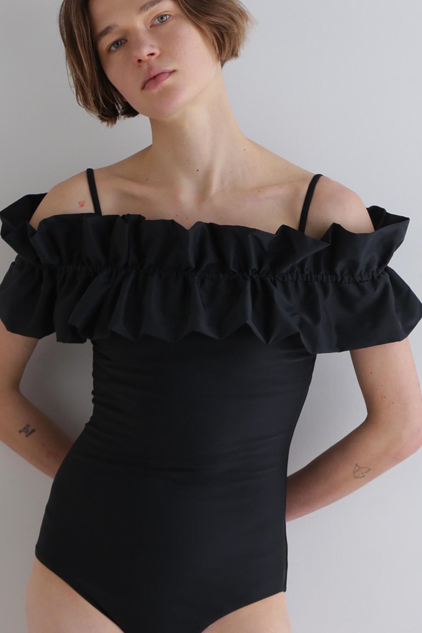 【ル フィル/LE PHIL】のフリルOP水着 人気、トレンドファッション・服の通販 founy(ファニー) 　ファッション　Fashion　レディースファッション　Fashion for Women　水着　Swimwear　レディース水着・ビーチウェア　Swimwear & Beachwear　シンプル　Simple, Minimal　スタンダード　Standard, Basic　スポーツ　Sports, Activewear　フリル　Frill, Ruffle　ラップ　Wrap, Wrap Design　水着　Swimsuit, Swimwear　other-4|ID: prp329100004956817 ipo3291000000037194027