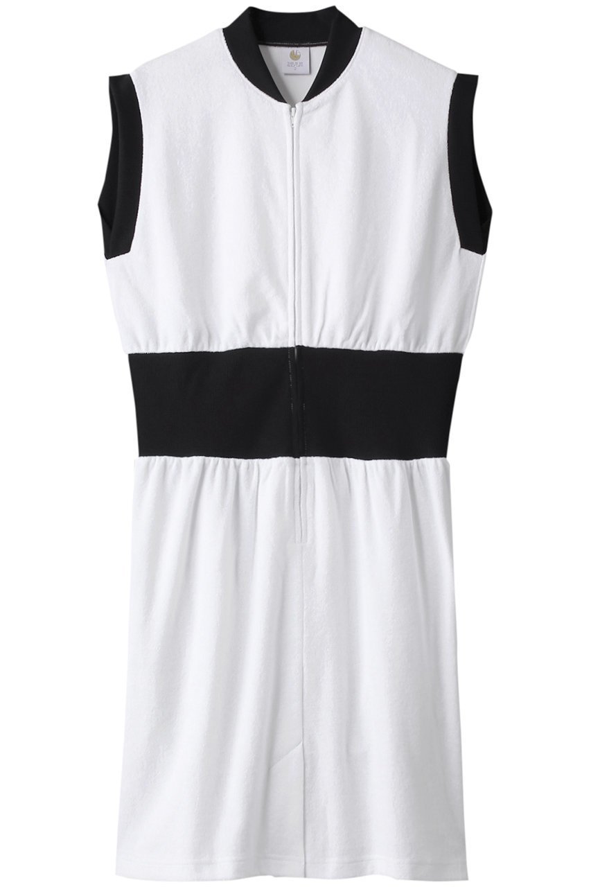 【ティーエムジー/TMG】のウエストリブワンピース インテリア・キッズ・メンズ・レディースファッション・服の通販 founy(ファニー) 　ファッション　Fashion　レディースファッション　Fashion for Women　ワンピース　Dresses　スポーツウェア　Functional & Stylish Sportswear　スポーツ ワンピース　Athletic Dress / Tennis Dress　スタイリッシュ　Stylish, Fashionable　スポーツ　Sports, Activewear　ポケット　Pocket, Pocket Detail　ホワイト|ID: prp329100004956833 ipo3291000000037194159