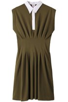 【ティーエムジー/TMG】のウエストタックワンピースB オリーブ|ID: prp329100004956835 ipo3291000000037194167