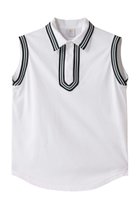 【ティーエムジー/TMG】のノースリーブシャツ 人気、トレンドファッション・服の通販 founy(ファニー) ファッション Fashion レディースファッション Fashion for Women トップス・カットソー Cut & Sew Tops キャミソール&ノースリーブ Camisoles & Sleeveless Tops シャツ・ブラウス・オフィスカジュアル Elegant Blouses & Button-Ups スポーツウェア Functional & Stylish Sportswear スポーツ トップス Athletic Tops / Workout Tops / Training Shirts おすすめ Recommended / Our Picks ストライプ Stripe, Striped Pattern スポーツ Sports, Activewear セットアップ Set-Up, Coordinated Outfit ノースリーブ Sleeveless, No-Sleeve 吸水 Absorbent, Quick-Dry thumbnail ホワイト|ID: prp329100004956856 ipo3291000000037194303
