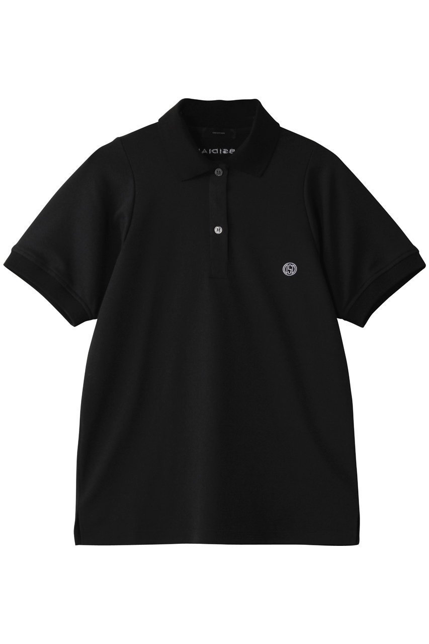 【オブシディアン/OBSIDIAN】のPOLO SHIRT インテリア・キッズ・メンズ・レディースファッション・服の通販 founy(ファニー) 　ファッション　Fashion　レディースファッション　Fashion for Women　トップス・カットソー　Cut & Sew Tops　シャツ・ブラウス・オフィスカジュアル　Elegant Blouses & Button-Ups　ポロシャツ・きれいめカジュアル　Smart-Casual Polo Tops　スポーツウェア　Functional & Stylish Sportswear　スポーツ トップス　Athletic Tops / Workout Tops / Training Shirts　スポーツ　Sports, Activewear　スリム　Slim, Slim Fit　フィット　Fit, Slim Fit　ポロシャツ　Polo Shirt, Collared Tee　夏　Summer　ブラック|ID: prp329100004956861 ipo3291000000037194344