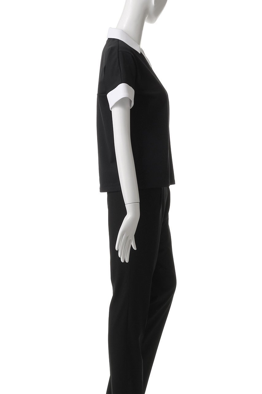 【オブシディアン/OBSIDIAN】のV-NECK POLO SHIRT 人気、トレンドファッション・服の通販 founy(ファニー) 　ファッション　Fashion　レディースファッション　Fashion for Women　トップス・カットソー　Cut & Sew Tops　シャツ・ブラウス・オフィスカジュアル　Elegant Blouses & Button-Ups　ポロシャツ・きれいめカジュアル　Smart-Casual Polo Tops　Vネックトップス　V-Neck Tops / V-Cut Neckline Shirts　スポーツウェア　Functional & Stylish Sportswear　スポーツ トップス　Athletic Tops / Workout Tops / Training Shirts　スポーツ　Sports, Activewear　ベーシック　Basic, Essential　ポロシャツ　Polo Shirt, Collared Tee　夏　Summer　定番　Standard, Basic Item　other-3|ID: prp329100004956864 ipo3291000000037194373