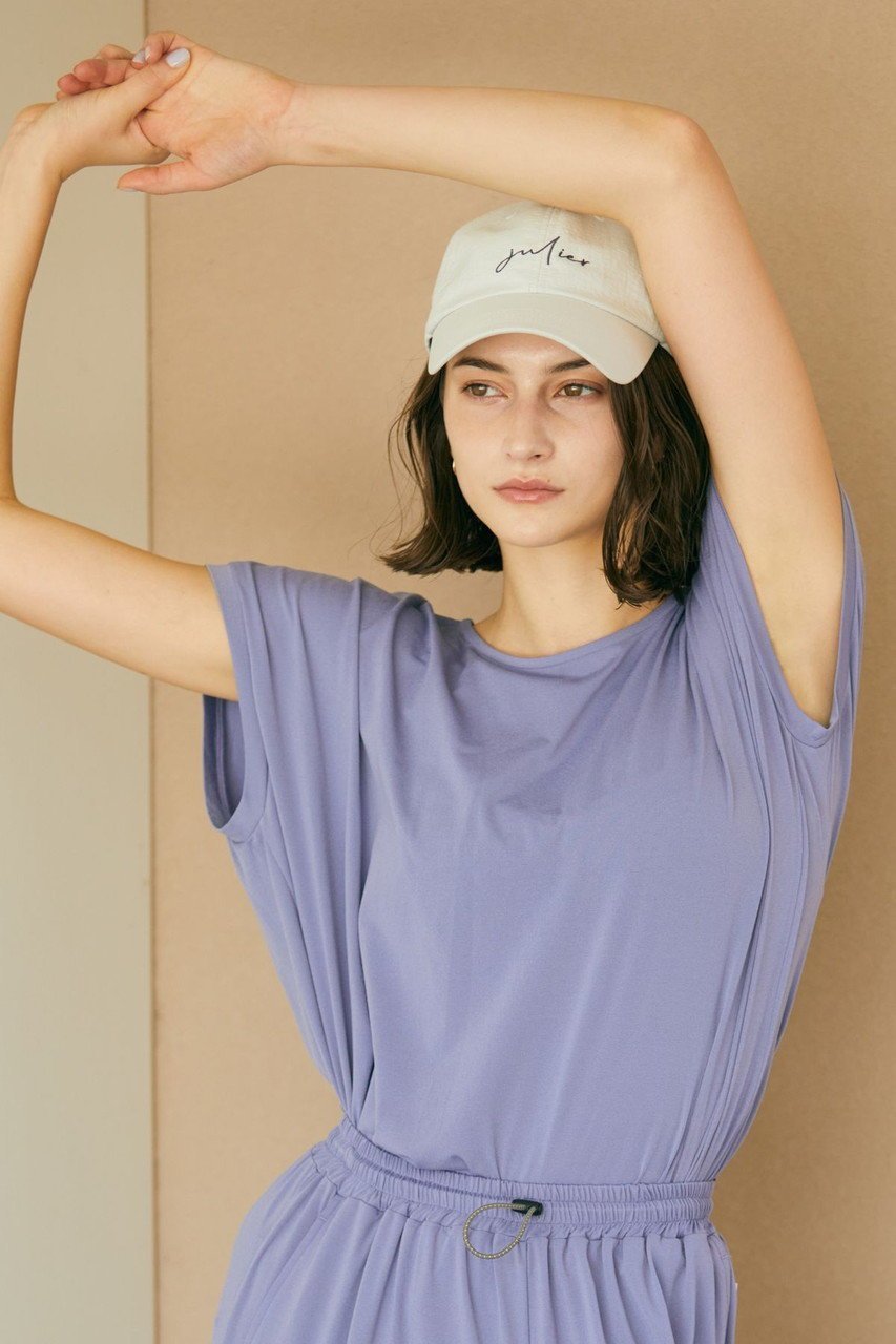 【ジュリエ/Julier】の【定番】ライトプライムドレープトップス 人気、トレンドファッション・服の通販 founy(ファニー) 　ファッション　Fashion　レディースファッション　Fashion for Women　トップス・カットソー　Cut & Sew Tops　スポーツウェア　Functional & Stylish Sportswear　スポーツ トップス　Athletic Tops / Workout Tops / Training Shirts　スポーツ　Sports, Activewear　ビッグ　Big, Oversized　人気　Popular, Best Seller　定番　Standard, Basic Item　other-8|ID: prp329100004956869 ipo3291000000037194418