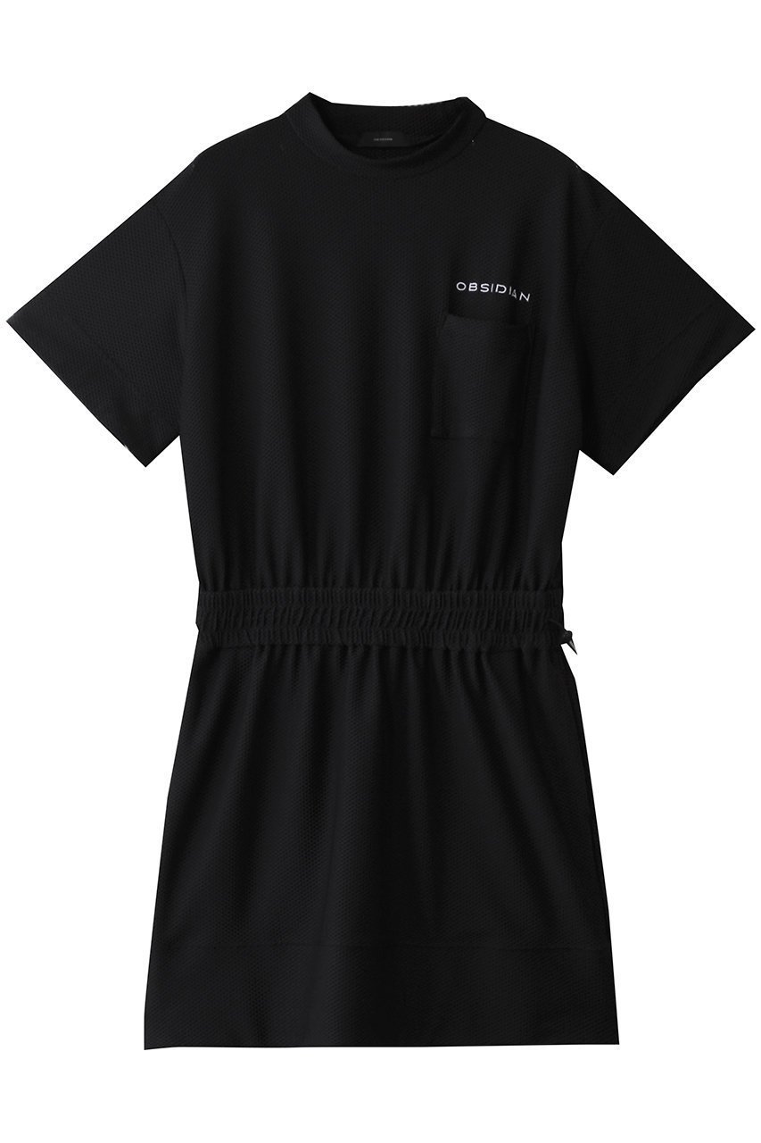 【オブシディアン/OBSIDIAN】のMESH ONE PIECE 人気、トレンドファッション・服の通販 founy(ファニー) 　ファッション　Fashion　レディースファッション　Fashion for Women　ワンピース　Dresses　スポーツウェア　Functional & Stylish Sportswear　スポーツ ワンピース　Athletic Dress / Tennis Dress　ゴルフ　Golf　スポーツ　Sports, Activewear　スポーティ　Sporty, Casual Athletic　ドローコード　Drawcord, Drawstring Cord　メッシュ　Mesh, Net Fabric　夏　Summer　 other-1|ID: prp329100004956870 ipo3291000000037194419