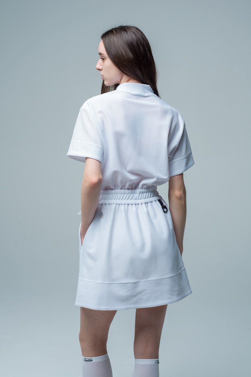 【オブシディアン/OBSIDIAN】のMESH ONE PIECE 人気、トレンドファッション・服の通販 founy(ファニー) 　ファッション　Fashion　レディースファッション　Fashion for Women　ワンピース　Dresses　スポーツウェア　Functional & Stylish Sportswear　スポーツ ワンピース　Athletic Dress / Tennis Dress　ゴルフ　Golf　スポーツ　Sports, Activewear　スポーティ　Sporty, Casual Athletic　ドローコード　Drawcord, Drawstring Cord　メッシュ　Mesh, Net Fabric　夏　Summer　other-7|ID: prp329100004956870 ipo3291000000037194427