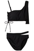 【レイール/Reir】の【San-ai Resort】Eco RibワンショルダーWアップ ブラック|ID: prp329100004956877 ipo3291000000037194478