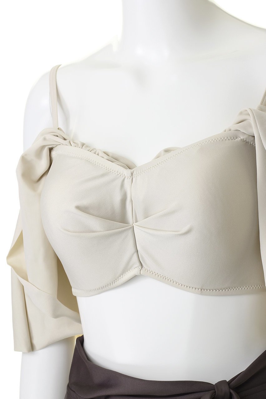 【レイール/Reir】の【San-ai Resort】オフショルダーデザイン グラマラスフィット 人気、トレンドファッション・服の通販 founy(ファニー) 　ファッション　Fashion　レディースファッション　Fashion for Women　水着　Swimwear　レディース水着・ビーチウェア　Swimwear & Beachwear　アシンメトリー　Asymmetrical Style　スポーツ　Sports, Activewear　ビキニ　Bikini, Two-Piece Swimsuit　フリル　Frill, Ruffle　リボン　Ribbon, Bow　ワイヤー　Wire, Wired Bra　定番　Standard, Basic Item　水着　Swimsuit, Swimwear　other-6|ID: prp329100004956882 ipo3291000000037194526