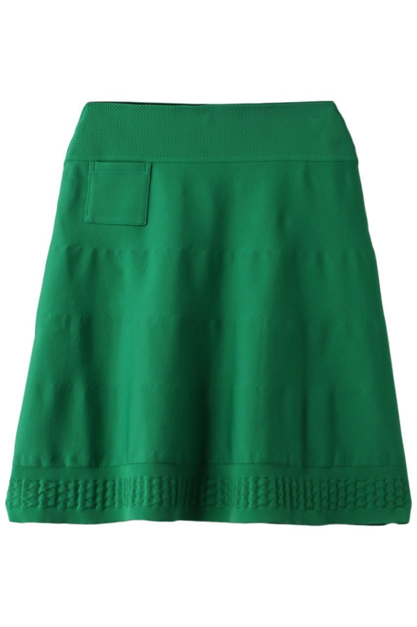 【ティーエムジー/TMG】のニットスカート インテリア・キッズ・メンズ・レディースファッション・服の通販 founy(ファニー) 　ファッション　Fashion　レディースファッション　Fashion for Women　スカート　Skirts　スポーツウェア　Functional & Stylish Sportswear　スポーツ スカート　Tennis Skirt / Sports Skirt　スポーツ　Sports, Activewear　フロント　Front, Front Design　ボーダー　Border, Stripe　ポケット　Pocket, Pocket Detail　エレガント 上品　Elegant　ディープグリーン|ID: prp329100004956909 ipo3291000000037194718