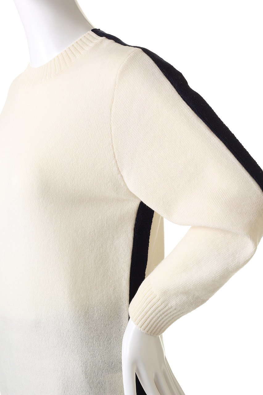 【ティーエムジー/TMG】のライン入りウォッシャブルクルーネックセーター 人気、トレンドファッション・服の通販 founy(ファニー) 　ファッション　Fashion　レディースファッション　Fashion for Women　トップス・カットソー　Cut & Sew Tops　スポーツウェア　Functional & Stylish Sportswear　スポーツ トップス　Athletic Tops / Workout Tops / Training Shirts　ウォッシャブル　Machine Washable　ゴルフ　Golf　スポーツ　Sports, Activewear　スポーティ　Sporty, Casual Athletic　スリーブ　Sleeve, Long Sleeve / Short Sleeve　リラックス　Relax, Relaxed Fit　other-5|ID: prp329100004956922 ipo3291000000037194802