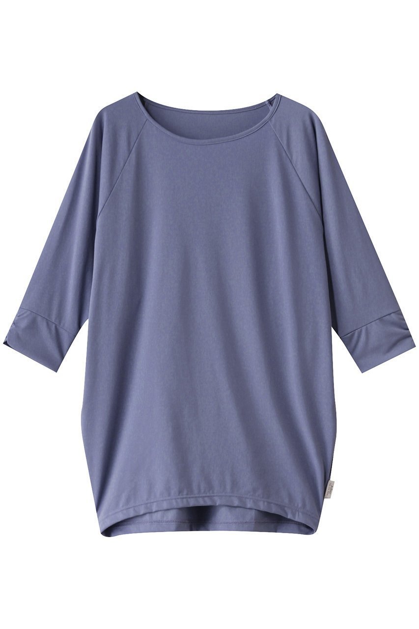 【ジュリエ/Julier】の【定番】ライトプライムハーフスリーブプルオーバー インテリア・キッズ・メンズ・レディースファッション・服の通販 founy(ファニー) 　ファッション　Fashion　レディースファッション　Fashion for Women　トップス・カットソー　Cut & Sew Tops　カジュアルプルオーバー・ニットトップス　Pullovers & Knit Tops / Casual Pullovers　スポーツウェア　Functional & Stylish Sportswear　スポーツ トップス　Athletic Tops / Workout Tops / Training Shirts　シンプル　Simple, Minimal　スポーツ　Sports, Activewear　ボトム　Bottoms, Lower Wear　ヨガ　Yoga, Yoga Wear　ワーク　Workwear, Utility Style　定番　Standard, Basic Item　ラベンダー|ID: prp329100004956934 ipo3291000000037194891