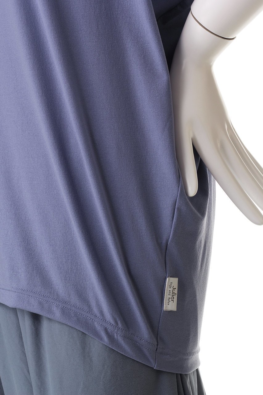 【ジュリエ/Julier】の【定番】ライトプライムハーフスリーブプルオーバー 人気、トレンドファッション・服の通販 founy(ファニー) 　ファッション　Fashion　レディースファッション　Fashion for Women　トップス・カットソー　Cut & Sew Tops　カジュアルプルオーバー・ニットトップス　Pullovers & Knit Tops / Casual Pullovers　スポーツウェア　Functional & Stylish Sportswear　スポーツ トップス　Athletic Tops / Workout Tops / Training Shirts　シンプル　Simple, Minimal　スポーツ　Sports, Activewear　ボトム　Bottoms, Lower Wear　ヨガ　Yoga, Yoga Wear　ワーク　Workwear, Utility Style　定番　Standard, Basic Item　other-5|ID: prp329100004956934 ipo3291000000037194896