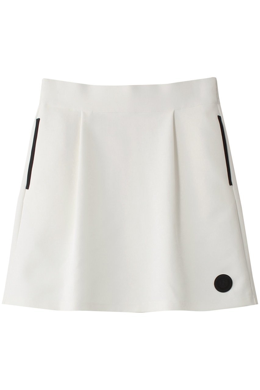 【オブシディアン/OBSIDIAN】のTACK SKIRT インテリア・キッズ・メンズ・レディースファッション・服の通販 founy(ファニー) 　ファッション　Fashion　レディースファッション　Fashion for Women　スカート　Skirts　スポーツウェア　Functional & Stylish Sportswear　スポーツ スカート　Tennis Skirt / Sports Skirt　シンプル　Simple, Minimal　スポーツ　Sports, Activewear　フロント　Front, Front Design　ホワイト|ID: prp329100004956962 ipo3291000000037195085