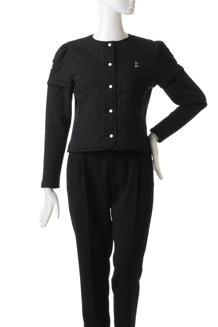 【ボーダーズ アット バルコニー/BORDERS at BALCONY】のGDT キィルティングジャケット 人気、トレンドファッション・服の通販 founy(ファニー) 　ファッション　Fashion　レディースファッション　Fashion for Women　アウター　Coat / Outerwear Collection　レディースジャケット・軽アウター　Jackets　スポーツウェア　Functional & Stylish Sportswear　スポーツ アウター　Sports Outerwear / Running Jacket / Windbreaker　カットソー　Cut and Sewn Top　ストレッチ　Stretch, Stretchy Fabric　スポーツ　Sports, Activewear　タフタ　Taffeta, Structured Fabric　トレンド　Trend, Trending Now　ボトム　Bottoms, Lower Wear　ポケット　Pocket, Pocket Detail　長袖　Long Sleeve, Full Sleeve　other-2|ID: prp329100004956965 ipo3291000000037195102