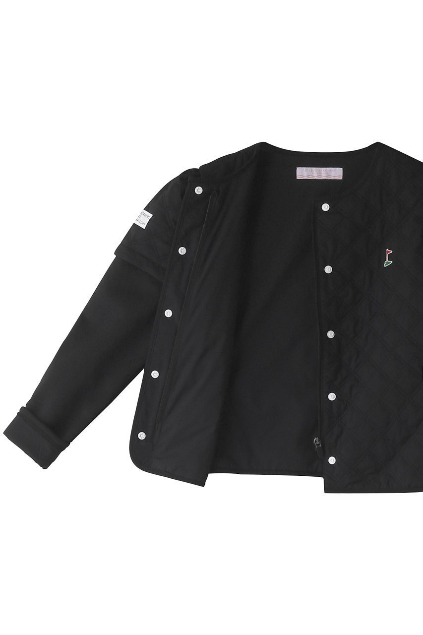 【ボーダーズ アット バルコニー/BORDERS at BALCONY】のGDT キィルティングジャケット 人気、トレンドファッション・服の通販 founy(ファニー) 　ファッション　Fashion　レディースファッション　Fashion for Women　アウター　Coat / Outerwear Collection　レディースジャケット・軽アウター　Jackets　スポーツウェア　Functional & Stylish Sportswear　スポーツ アウター　Sports Outerwear / Running Jacket / Windbreaker　カットソー　Cut and Sewn Top　ストレッチ　Stretch, Stretchy Fabric　スポーツ　Sports, Activewear　タフタ　Taffeta, Structured Fabric　トレンド　Trend, Trending Now　ボトム　Bottoms, Lower Wear　ポケット　Pocket, Pocket Detail　長袖　Long Sleeve, Full Sleeve　other-8|ID: prp329100004956965 ipo3291000000037195108