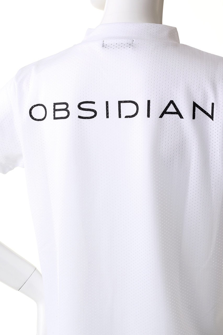【オブシディアン/OBSIDIAN】のMOCKNECK SHORTSLEEVE 人気、トレンドファッション・服の通販 founy(ファニー) 　ファッション　Fashion　レディースファッション　Fashion for Women　トップス・カットソー　Cut & Sew Tops　スポーツウェア　Functional & Stylish Sportswear　スポーツ トップス　Athletic Tops / Workout Tops / Training Shirts　コンパクト　Compact, Small Size　ショート　Short, Short Length　スポーツ　Sports, Activewear　スリーブ　Sleeve, Long Sleeve / Short Sleeve　モックネック　Mock Neck, Short Turtleneck　夏　Summer　other-5|ID: prp329100004956969 ipo3291000000037195134