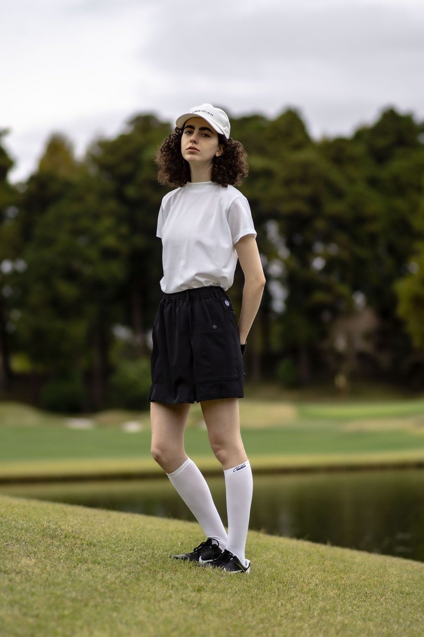 【オブシディアン/OBSIDIAN】のMOCKNECK SHORTSLEEVE 人気、トレンドファッション・服の通販 founy(ファニー) 　ファッション　Fashion　レディースファッション　Fashion for Women　トップス・カットソー　Cut & Sew Tops　スポーツウェア　Functional & Stylish Sportswear　スポーツ トップス　Athletic Tops / Workout Tops / Training Shirts　コンパクト　Compact, Small Size　ショート　Short, Short Length　スポーツ　Sports, Activewear　スリーブ　Sleeve, Long Sleeve / Short Sleeve　モックネック　Mock Neck, Short Turtleneck　夏　Summer　other-6|ID: prp329100004956969 ipo3291000000037195135