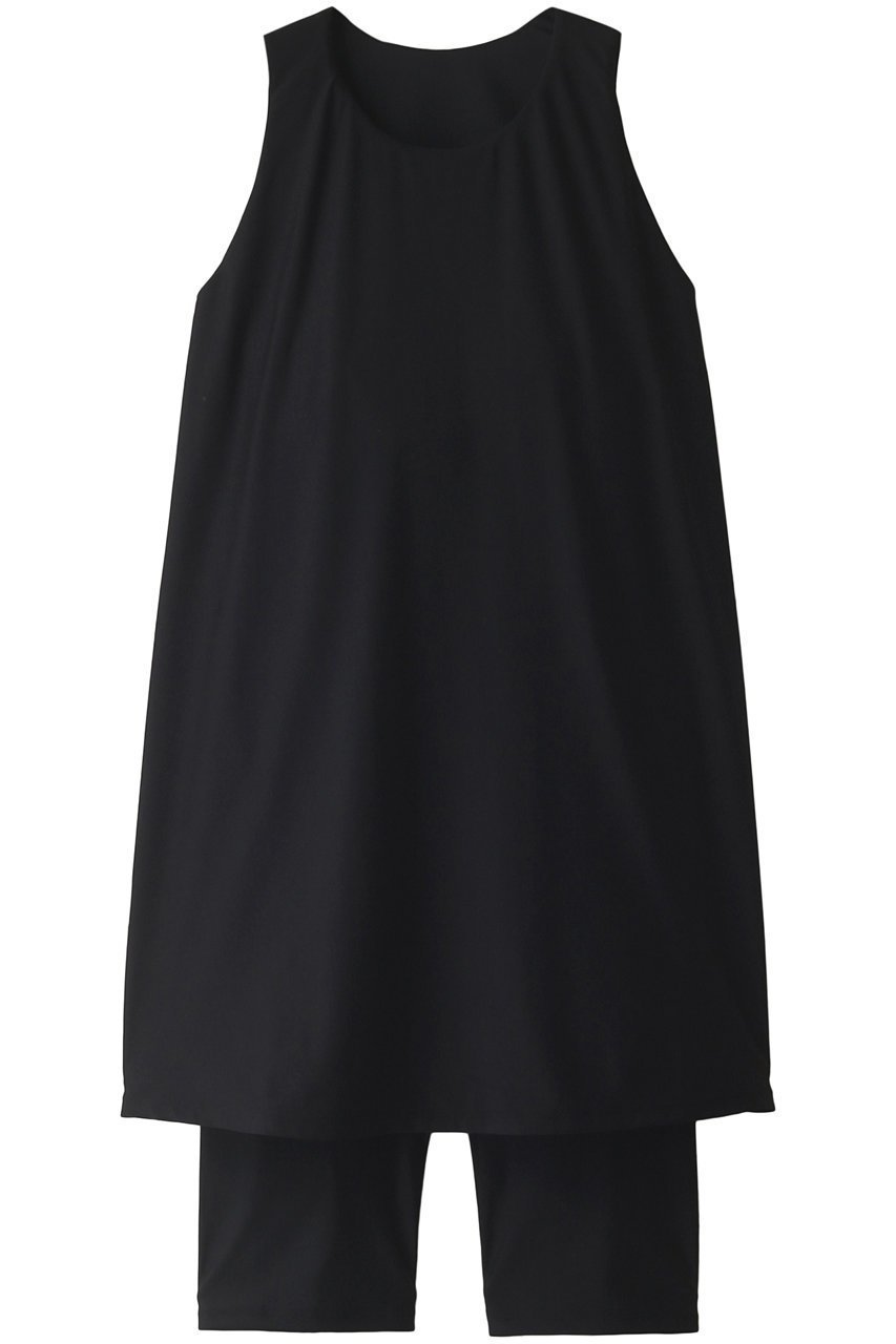 【リムアーク/RIM.ARK】のCovered flare swim wear/スイムウェア・水着 インテリア・キッズ・メンズ・レディースファッション・服の通販 founy(ファニー) 　ファッション　Fashion　レディースファッション　Fashion for Women　水着　Swimwear　レディース水着・ビーチウェア　Swimwear & Beachwear　アメリカン　American Style　スポーツ　Sports, Activewear　スリーブ　Sleeve, Long Sleeve / Short Sleeve　ドレープ　Drape, Draping Fabric　フレア　Flare, Flared　今季　This Season, Current Season　水着　Swimsuit, Swimwear　ブラック|ID: prp329100004956971 ipo3291000000037195147