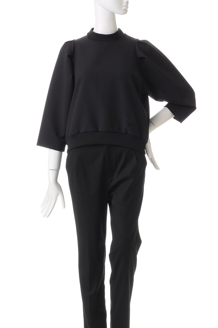 【オブシディアン/OBSIDIAN】のTACK MOCKNECK 人気、トレンドファッション・服の通販 founy(ファニー) 　ファッション　Fashion　レディースファッション　Fashion for Women　トップス・カットソー　Cut & Sew Tops　スポーツウェア　Functional & Stylish Sportswear　スポーツ トップス　Athletic Tops / Workout Tops / Training Shirts　なめらか　Smooth, Silky Texture　クロップド　Cropped, Short Length　スポーツ　Sports, Activewear　スリーブ　Sleeve, Long Sleeve / Short Sleeve　トレンド　Trend, Trending Now　モックネック　Mock Neck, Short Turtleneck　エレガント 上品　Elegant　other-2|ID: prp329100004956977 ipo3291000000037195194