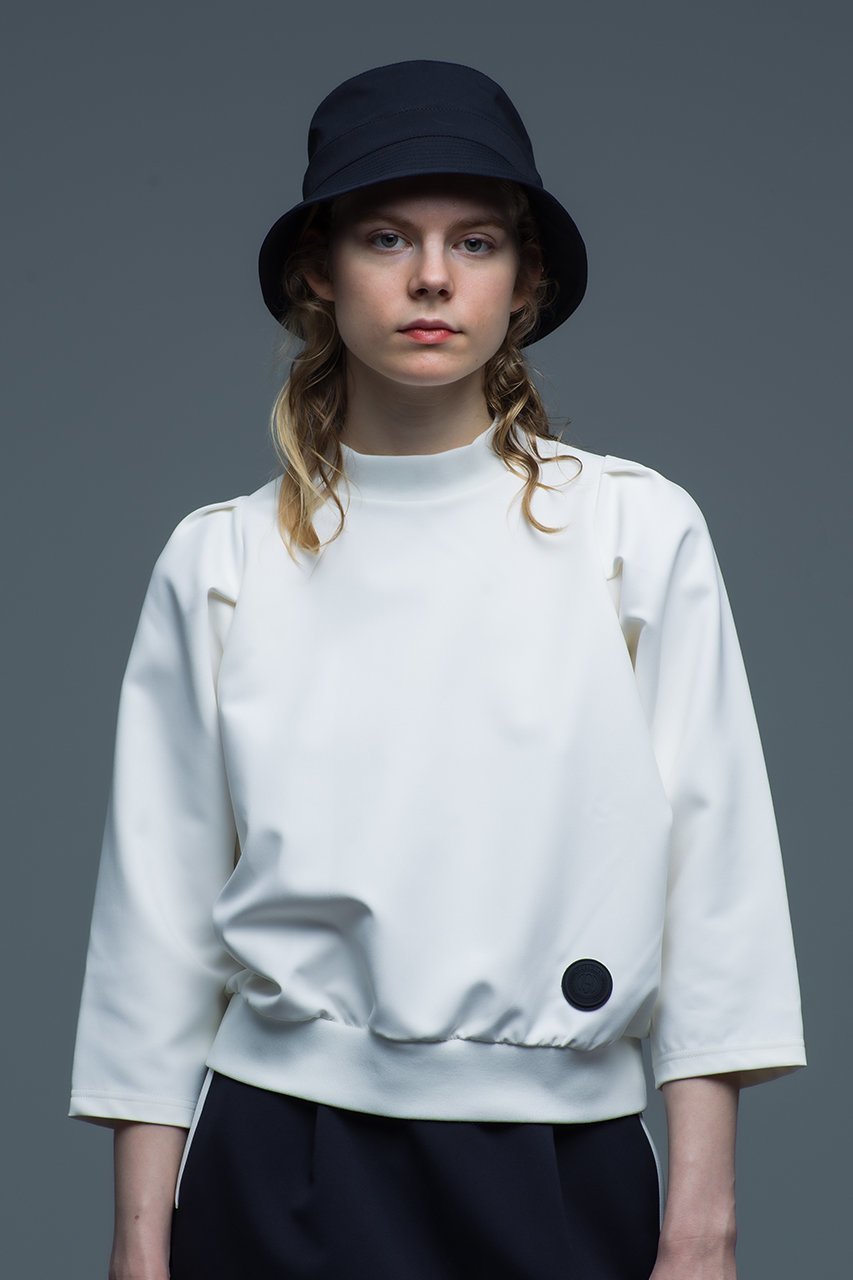 【オブシディアン/OBSIDIAN】のTACK MOCKNECK 人気、トレンドファッション・服の通販 founy(ファニー) 　ファッション　Fashion　レディースファッション　Fashion for Women　トップス・カットソー　Cut & Sew Tops　スポーツウェア　Functional & Stylish Sportswear　スポーツ トップス　Athletic Tops / Workout Tops / Training Shirts　なめらか　Smooth, Silky Texture　クロップド　Cropped, Short Length　スポーツ　Sports, Activewear　スリーブ　Sleeve, Long Sleeve / Short Sleeve　トレンド　Trend, Trending Now　モックネック　Mock Neck, Short Turtleneck　エレガント 上品　Elegant　other-7|ID: prp329100004956977 ipo3291000000037195201