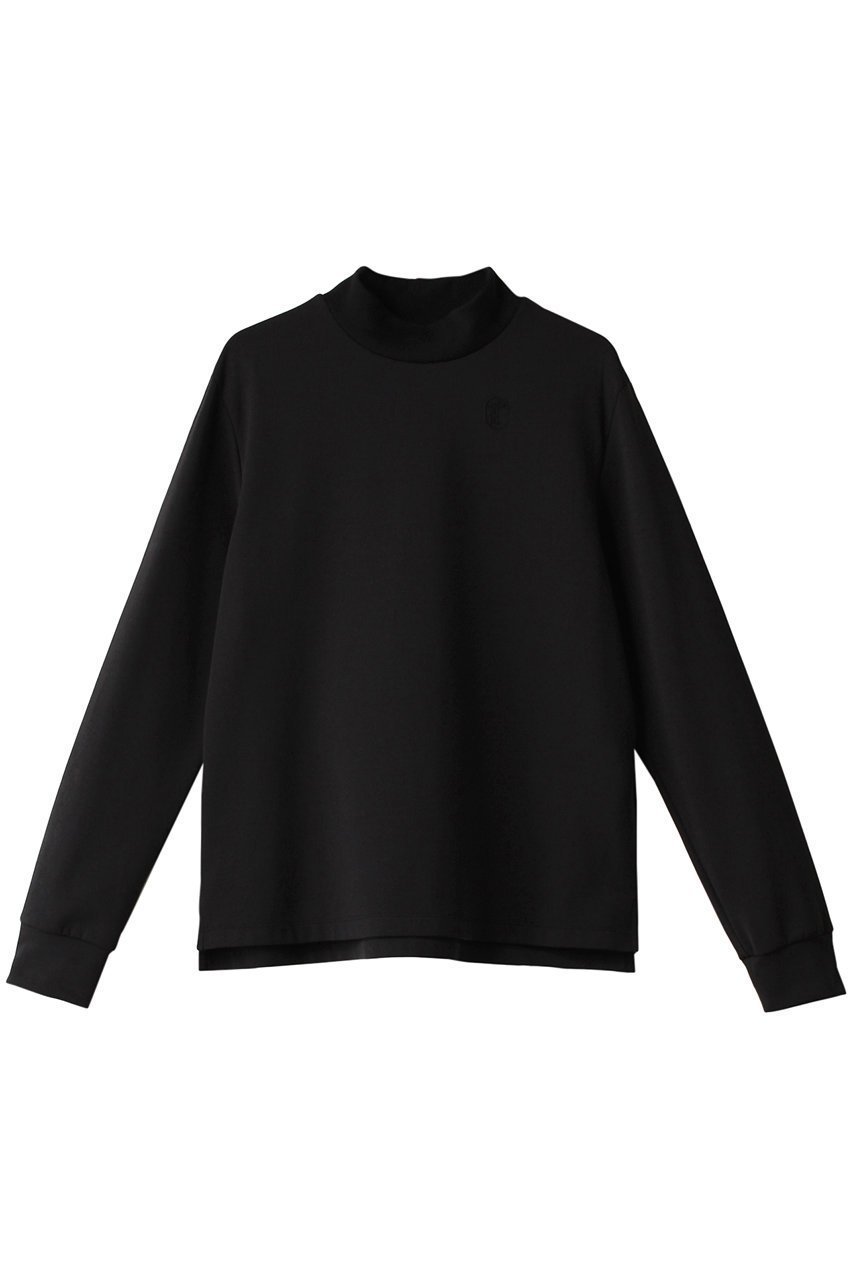 【ティーエムジー/TMG】のウォームアップモックネックロンT インテリア・キッズ・メンズ・レディースファッション・服の通販 founy(ファニー) 　ファッション　Fashion　レディースファッション　Fashion for Women　トップス・カットソー　Cut & Sew Tops　ロングTシャツ・Tシャツ　Longline T-Shirts & Tees　スポーツウェア　Functional & Stylish Sportswear　スポーツ トップス　Athletic Tops / Workout Tops / Training Shirts　シンプル　Simple, Minimal　スポーツ　Sports, Activewear　ボトム　Bottoms, Lower Wear　モックネック　Mock Neck, Short Turtleneck　ロング　Long, Long-Length　エレガント 上品　Elegant　ブラック|ID: prp329100004956986 ipo3291000000037195258