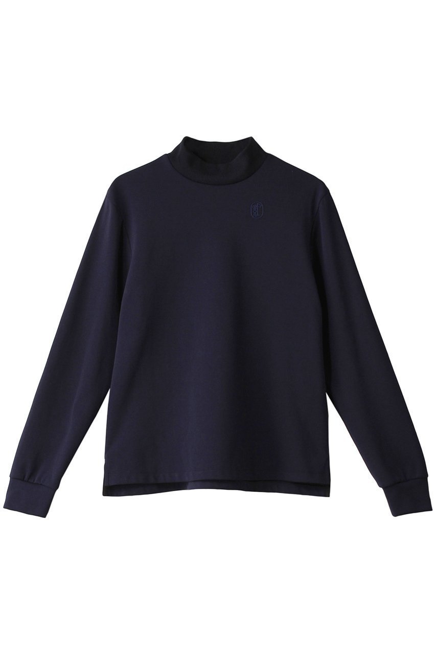 【ティーエムジー/TMG】のウォームアップモックネックロンT インテリア・キッズ・メンズ・レディースファッション・服の通販 founy(ファニー) 　ファッション　Fashion　レディースファッション　Fashion for Women　トップス・カットソー　Cut & Sew Tops　ロングTシャツ・Tシャツ　Longline T-Shirts & Tees　スポーツウェア　Functional & Stylish Sportswear　スポーツ トップス　Athletic Tops / Workout Tops / Training Shirts　シンプル　Simple, Minimal　スポーツ　Sports, Activewear　ボトム　Bottoms, Lower Wear　モックネック　Mock Neck, Short Turtleneck　ロング　Long, Long-Length　エレガント 上品　Elegant　ネイビー|ID: prp329100004956986 ipo3291000000037195259