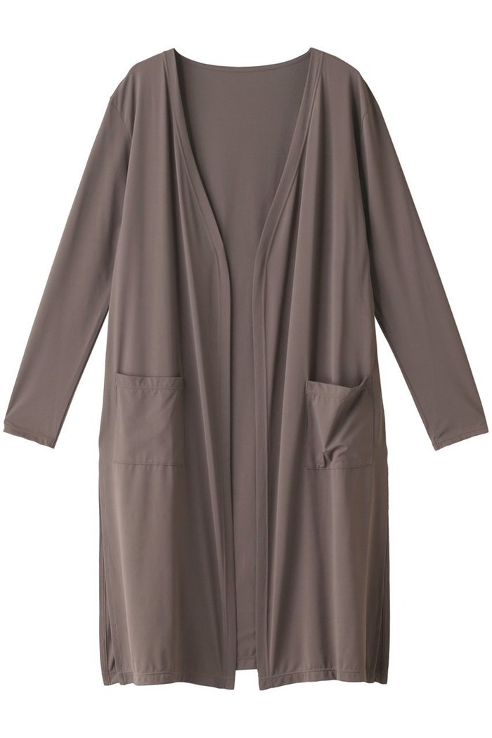 【コーラルヴェール/Coral Veil】のロングカーディガン インテリア・キッズ・メンズ・レディースファッション・服の通販 founy(ファニー) https://founy.com/ ファッション Fashion レディースファッション Fashion for Women トップス・カットソー Cut & Sew Tops カーディガン・羽織り Layered Style Cardigans スポーツウェア Functional & Stylish Sportswear スポーツ アウター Sports Outerwear / Running Jacket / Windbreaker カーディガン Cardigan, Knitwear シンプル Simple, Minimal スポーツ Sports, Activewear スリット Slit, Slit Detail ビーチ Beach, Seaside ポケット Pocket, Pocket Detail ロング Long, Long-Length |ID: prp329100004956991 ipo3291000000037195290