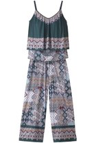 【コーラルヴェール/Coral Veil】のEthnic patchロングパンツセット グリーン|ID: prp329100004956998 ipo3291000000037195344