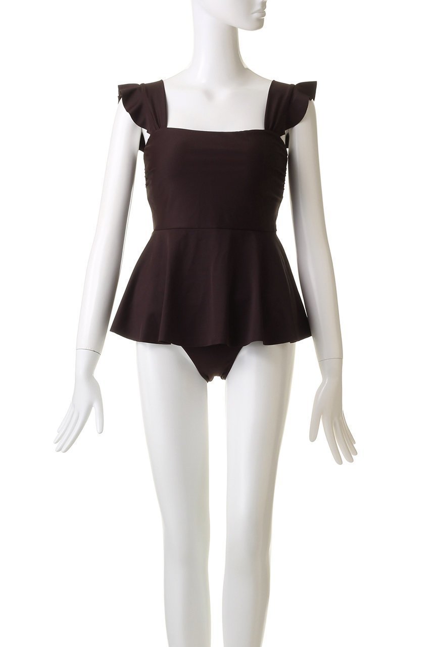 【レイール/Reir】のANAYI x Reir 限定タンキニ3点セット 人気、トレンドファッション・服の通販 founy(ファニー) 　ファッション　Fashion　レディースファッション　Fashion for Women　トップス・カットソー　Cut & Sew Tops　キャミソール&ノースリーブ　Camisoles & Sleeveless Tops　シャツ・ブラウス・オフィスカジュアル　Elegant Blouses & Button-Ups　ロングTシャツ・Tシャツ　Longline T-Shirts & Tees　カットソー・ベーシックTシャツ　Cut-and-Sewn Tops / Stretch Tees & Basics　水着　Swimwear　おすすめ　Recommended / Our Picks　カッティング　Cutting Detail　キャミソール　Camisole, Spaghetti Strap Top　ギャザー　Gathered, Ruffled　ショート　Short, Short Length　タンク　Tank Top, Sleeveless Top　フェミニン　Feminine, Girly　フリル　Frill, Ruffle　ペプラム　Peplum, Flared Hem　ラップ　Wrap, Wrap Design　リゾート　Resort, Vacation Style　巾着　Drawstring Bag, Kinchaku　水着　Swimsuit, Swimwear　other-8|ID: prp329100004957006 ipo3291000000037195406