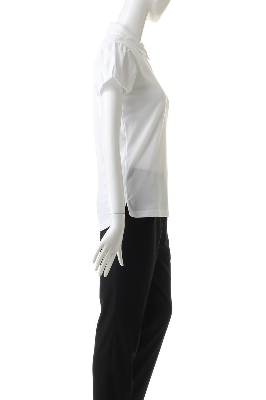 【オブシディアン/OBSIDIAN】のBALLOON SLEEVE POLO 人気、トレンドファッション・服の通販 founy(ファニー) 　ファッション　Fashion　レディースファッション　Fashion for Women　トップス・カットソー　Cut & Sew Tops　スポーツウェア　Functional & Stylish Sportswear　スポーツ トップス　Athletic Tops / Workout Tops / Training Shirts　ゴルフ　Golf　スタイリッシュ　Stylish, Fashionable　スポーツ　Sports, Activewear　スリーブ　Sleeve, Long Sleeve / Short Sleeve　バルーン　Balloon, Balloon Silhouette　ポロシャツ　Polo Shirt, Collared Tee　other-3|ID: prp329100004957016 ipo3291000000037195477