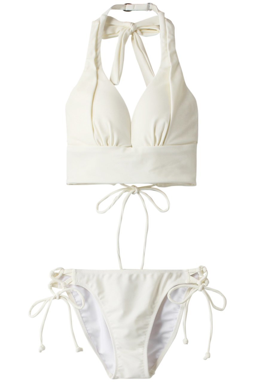 【レイール/Reir】のバックレースアップ Solidナチュラルアップ インテリア・キッズ・メンズ・レディースファッション・服の通販 founy(ファニー) 　ファッション　Fashion　レディースファッション　Fashion for Women　水着　Swimwear　レディース水着・ビーチウェア　Swimwear & Beachwear　おすすめ　Recommended / Our Picks　ショーツ　Shorts, Short Pants　スポーツ　Sports, Activewear　レース　Lace, Lace Fabric　ワイヤー　Wire, Wired Bra　水着　Swimsuit, Swimwear　ホワイト|ID: prp329100004957045 ipo3291000000037195685