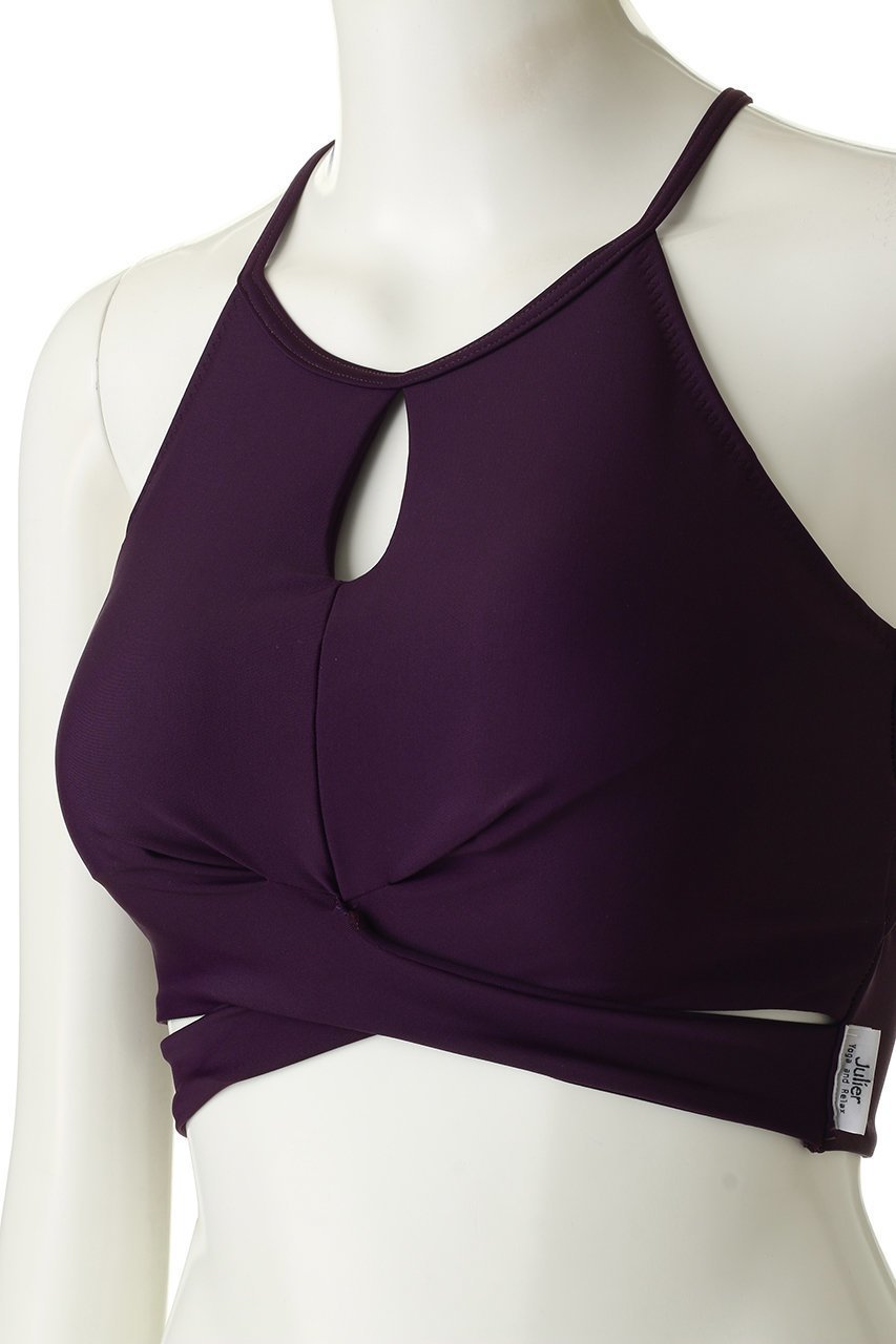 【ジュリエ/Julier】のクールマリーンクロスビスチェ【水陸両用】 人気、トレンドファッション・服の通販 founy(ファニー) 　ファッション　Fashion　レディースファッション　Fashion for Women　水着　Swimwear　レディース水着・ビーチウェア　Swimwear & Beachwear　おすすめ　Recommended / Our Picks　ショーツ　Shorts, Short Pants　スポーツ　Sports, Activewear　スリット　Slit, Slit Detail　セットアップ　Set-Up, Coordinated Outfit　ビスチェ　Bustier, Corset Top　ヨガ　Yoga, Yoga Wear　エレガント 上品　Elegant　定番　Standard, Basic Item　水着　Swimsuit, Swimwear　other-5|ID: prp329100004957134 ipo3291000000037196326