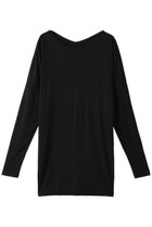 【ジュリエ/Julier】のクリアウールバッククロスロングスリーブ ブラック|ID: prp329100004957148 ipo3291000000037196434