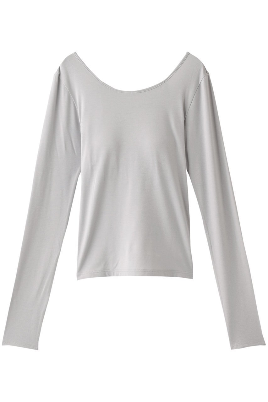 【ジュリエ/Julier】のエアウォームバッククロスロングスリーブプルオーバー インテリア・キッズ・メンズ・レディースファッション・服の通販 founy(ファニー) 　ファッション　Fashion　レディースファッション　Fashion for Women　トップス・カットソー　Cut & Sew Tops　カジュアルプルオーバー・ニットトップス　Pullovers & Knit Tops / Casual Pullovers　スポーツウェア　Functional & Stylish Sportswear　スポーツ トップス　Athletic Tops / Workout Tops / Training Shirts　スポーツ　Sports, Activewear　ヨガ　Yoga, Yoga Wear　リラックス　Relax, Relaxed Fit　定番　Standard, Basic Item　長袖　Long Sleeve, Full Sleeve　グレー|ID: prp329100004957153 ipo3291000000037196464