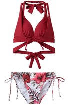 【レイール/Reir】の【San-ai Resort】【ナチュラルアップブラ】ノンワイヤービキニ レッド|ID: prp329100004957179 ipo3291000000037196669
