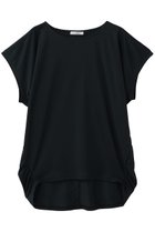 【ジュリエ/Julier】のマイクロ天竺ドレープトップス ブラック|ID: prp329100004957192 ipo3291000000037196749