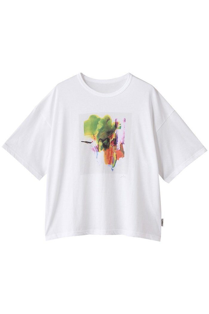 【ジュリエ/Julier】のKanako Sasakiコラボ プリントTシャツ インテリア・キッズ・メンズ・レディースファッション・服の通販 founy(ファウニー) https://founy.com/ ファッション Fashion レディースファッション Fashion for Women トップス・カットソー Cut & Sew Tops シャツ・ブラウス・オフィスカジュアル Elegant Blouses & Button-Ups ロングTシャツ・Tシャツ Longline T-Shirts & Tees スポーツウェア Functional & Stylish Sportswear スポーツ トップス Athletic Tops / Workout Tops / Training Shirts コラボ Collaboration, Collab スポーツ Sports, Activewear プリント Print, Printed Pattern ボトム Bottoms, Lower Wear ワーク Workwear, Utility Style エレガント 上品 Elegant |ID: prp329100004957247 ipo3291000000037197156