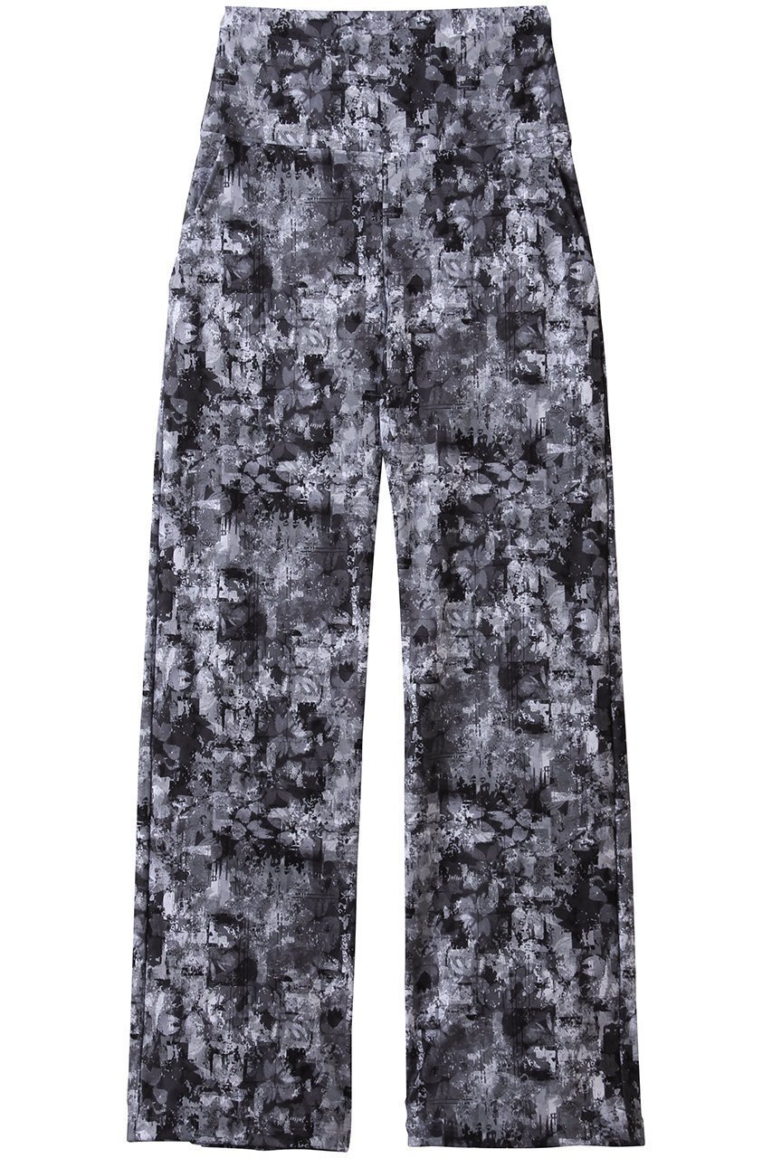 【ジュリエ/Julier】のsandflowerプリントフレアレギンス インテリア・キッズ・メンズ・レディースファッション・服の通販 founy(ファニー) 　ファッション　Fashion　レディースファッション　Fashion for Women　パンツ　Pants & Trousers　レギンス　Leggings & Stretch Pants　スポーツウェア　Functional & Stylish Sportswear　ストレッチ　Stretch, Stretchy Fabric　スポーツ　Sports, Activewear　フラワー　Flower, Floral　フレア　Flare, Flared　ヨガ　Yoga, Yoga Wear　レギンス　Leggings, Stretch Pants　ワーク　Workwear, Utility Style　エレガント 上品　Elegant　グレー系|ID: prp329100004957261 ipo3291000000037197301