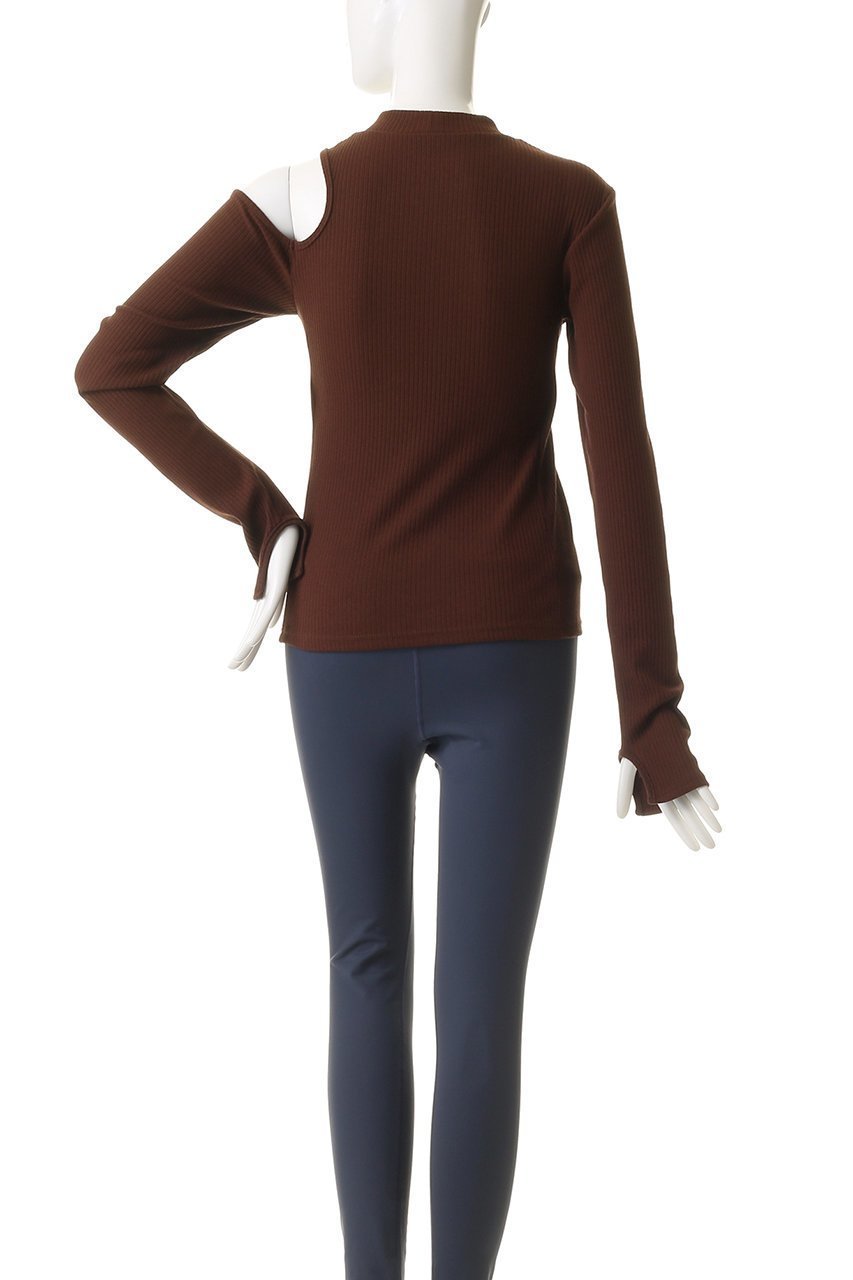 【ジュリエ/Julier】のリブロングスリーブプルオーバー 人気、トレンドファッション・服の通販 founy(ファニー) 　ファッション　Fashion　レディースファッション　Fashion for Women　トップス・カットソー　Cut & Sew Tops　カジュアルプルオーバー・ニットトップス　Pullovers & Knit Tops / Casual Pullovers　スポーツウェア　Functional & Stylish Sportswear　スポーツ トップス　Athletic Tops / Workout Tops / Training Shirts　インナー　Innerwear　カッティング　Cutting Detail　スポーツ　Sports, Activewear　モックネック　Mock Neck, Short Turtleneck　ワーク　Workwear, Utility Style　再入荷　Restock / Back in Stock　other-4|ID: prp329100004957262 ipo3291000000037197315