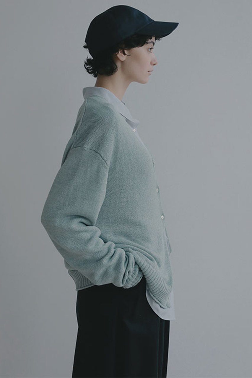 【エトレトウキョウ/ETRE TOKYO】のリリヤーンリネンVネックカーディガン 人気、トレンドファッション・服の通販 founy(ファニー) 　ファッション　Fashion　レディースファッション　Fashion for Women　トップス・カットソー　Cut & Sew Tops　ニット　Knit Tops & Sweaters　カーディガン・羽織り　Layered Style Cardigans　Vネックトップス　V-Neck Tops / V-Cut Neckline Shirts　カーディガン　Cardigan, Knitwear　シンプル　Simple, Minimal　とろみ　Fluid, Flowy Fabric　タンク　Tank Top, Sleeveless Top　バランス　Balance, Style Balance　フロント　Front, Front Design　ボトム　Bottoms, Lower Wear　リネン　Linen, Linen Fabric　夏　Summer　新作・新入荷　New Arrivals / New In　other-2|ID: prp329100004957293 ipo3291000000037197531