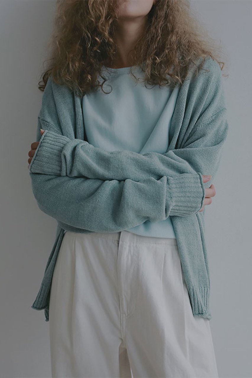 【エトレトウキョウ/ETRE TOKYO】のリリヤーンリネンVネックカーディガン 人気、トレンドファッション・服の通販 founy(ファニー) 　ファッション　Fashion　レディースファッション　Fashion for Women　トップス・カットソー　Cut & Sew Tops　ニット　Knit Tops & Sweaters　カーディガン・羽織り　Layered Style Cardigans　Vネックトップス　V-Neck Tops / V-Cut Neckline Shirts　カーディガン　Cardigan, Knitwear　シンプル　Simple, Minimal　とろみ　Fluid, Flowy Fabric　タンク　Tank Top, Sleeveless Top　バランス　Balance, Style Balance　フロント　Front, Front Design　ボトム　Bottoms, Lower Wear　リネン　Linen, Linen Fabric　夏　Summer　新作・新入荷　New Arrivals / New In　other-5|ID: prp329100004957293 ipo3291000000037197534