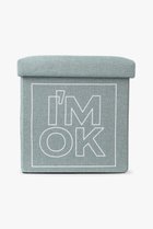 【ロンハーマン/Ron Herman / GOODS】の【I M OK】スツールボックス 人気、トレンドファッション・服の通販 founy(ファニー) おすすめ Recommended / Our Picks クッション Cushion, Throw Pillow コンパクト Compact, Small Size ボックス Boxy, Box Shape thumbnail ライトグリーン|ID: prp329100004957342 ipo3291000000037197831
