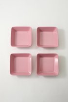 【イッタラ/iittala / GOODS】のティーマ スクエアプレート 12x12cm 4枚セット ローズ|ID: prp329100004957353 ipo3291000000037197951