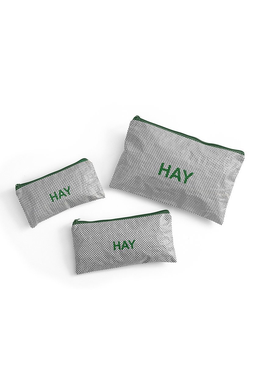 【ヘイ/HAY / GOODS】のCANDY MONO WASH BAG-FLAT SET OF 3 インテリア・キッズ・メンズ・レディースファッション・服の通販 founy(ファニー) 　カラフル　Colorful Design　ポーチ　Pouch, Small Case　旅行　Travel　グレー|ID: prp329100004957430 ipo3291000000037198405
