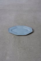 【アメノイエ/amenoie / GOODS】のmarais 八角プレート取皿 赤土 青|ID: prp329100004957449 ipo3291000000037198510